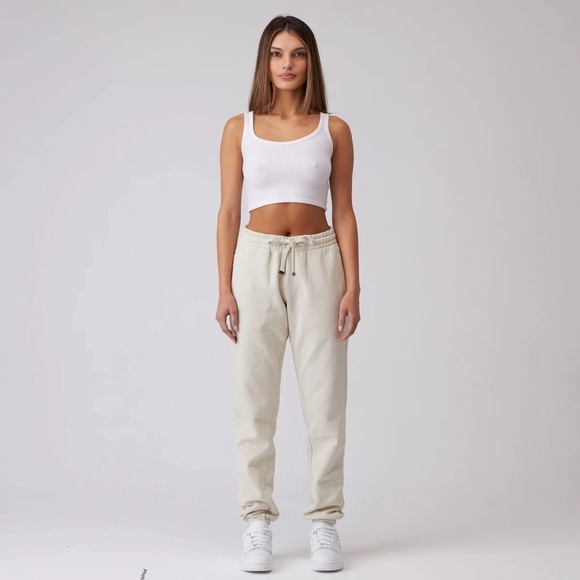 Talentless heavyweight joggers ivory cream size medium - Picture 1 of 7